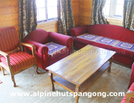 Alpine Hut Pangong Lobby