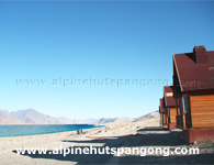 Alpine Huts Pangong Lake View